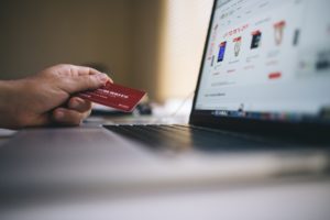 buying stuff online with credit card